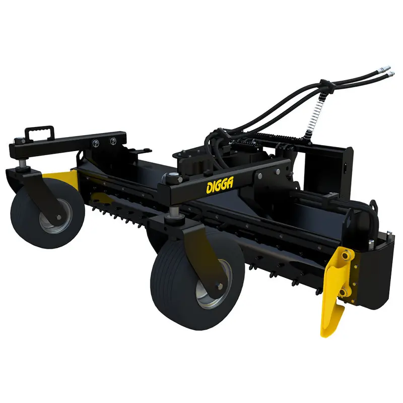 Digga Skid Steer Soil Conditioner – Hydraulic Attachment for Landscaping and Grading