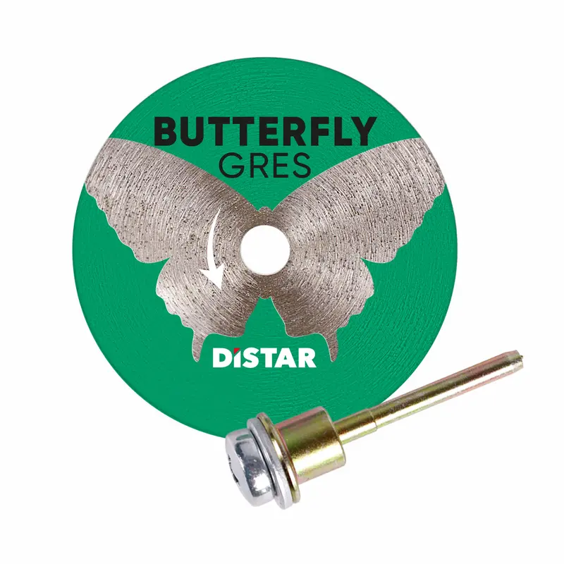 Distar Butterfly Diamond Blade – Versatile Cutting Profile