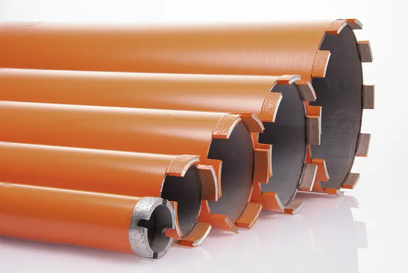 Diteq 5/8-Inch Core Bit C-51 – Crown Design, Wet-Use Only (5/8-11 Thread)
