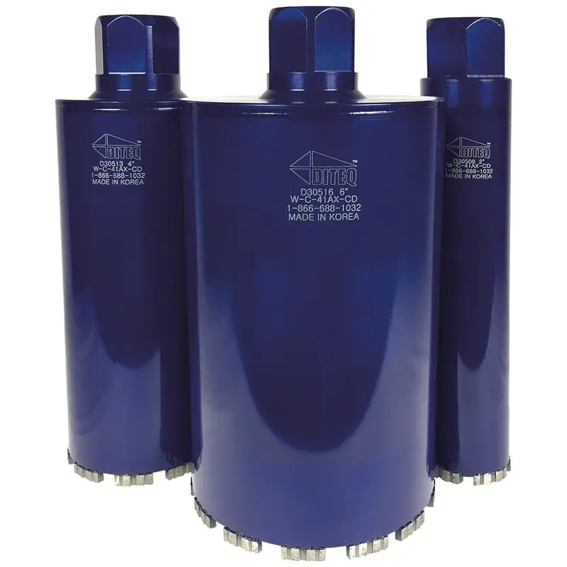 Diteq C-41AX 3″ Reinforced Wet/Dry Concrete Core Bit