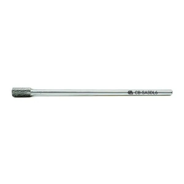 Double-Cut Carbide Burr – Extended Shank