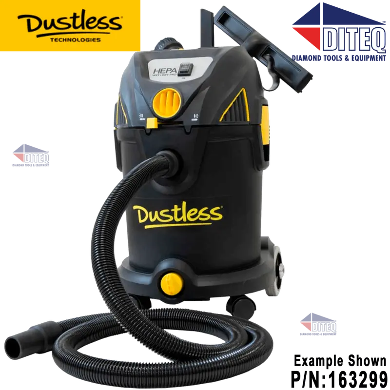 Dustless 8-Gallon HEPA Wet/Dry Vacuum System