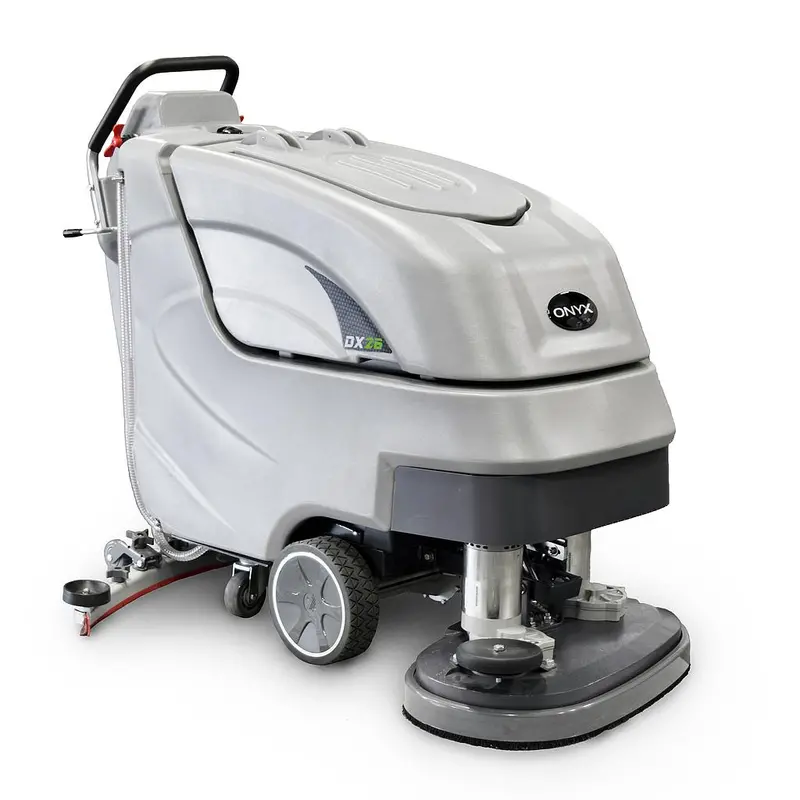 DX26T Dual-Head Battery Autoscrubber – 26-Inch Traction-Drive Floor Cleaner