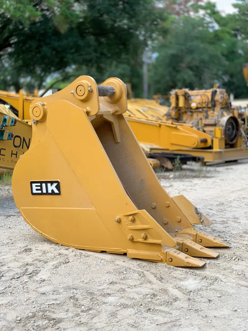 Eik Solutions Hydraulic Excavator Buckets Optimized for CAT Excavators