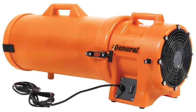 EP8AC25P Portable Blower Pack – 115V AC, 25-Liter Capacity, 8″