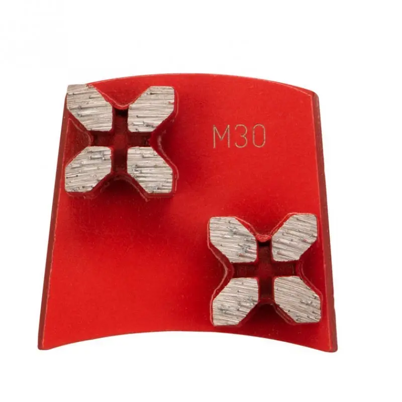Fast-Change Double X Diamond Segments for Enhanced Durability