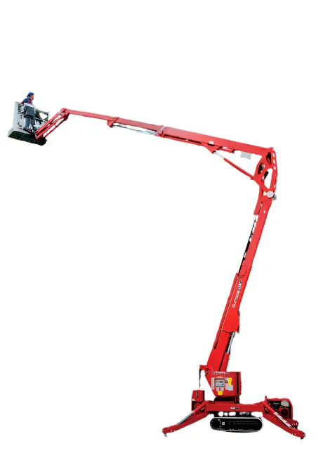 Gas-Powered Trailer-Mounted Rotating Boom Lift TM6234