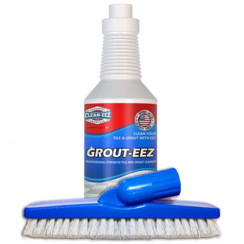 Grout-eez Deep-Clean Formula with Ergonomic Brush – 32 oz