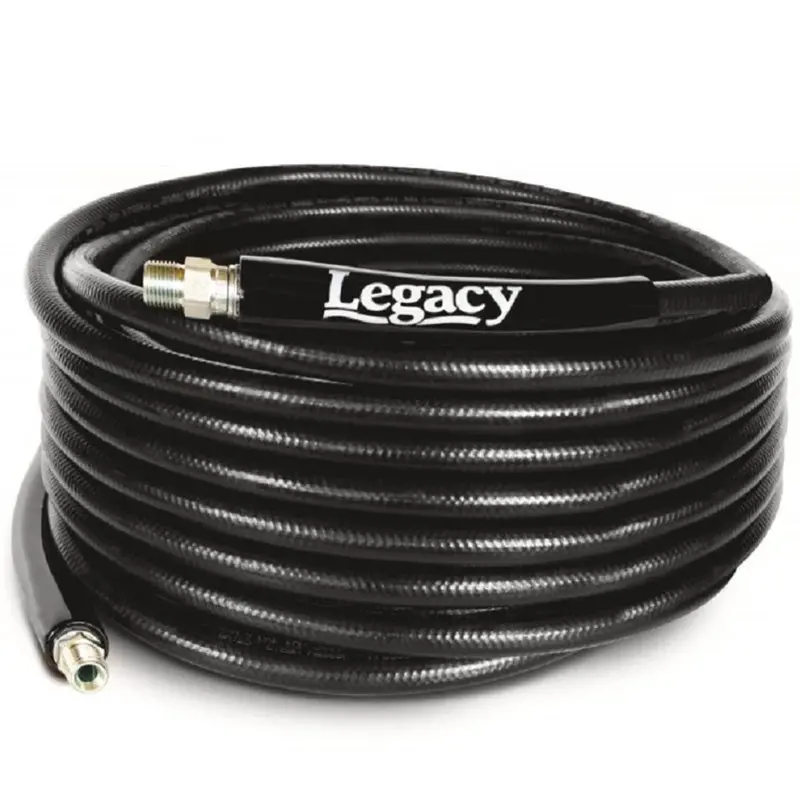 Heavy-Duty 4000 PSI Reinforced Hose – 3/8″ Swivel Fittings, 100 ft Length
