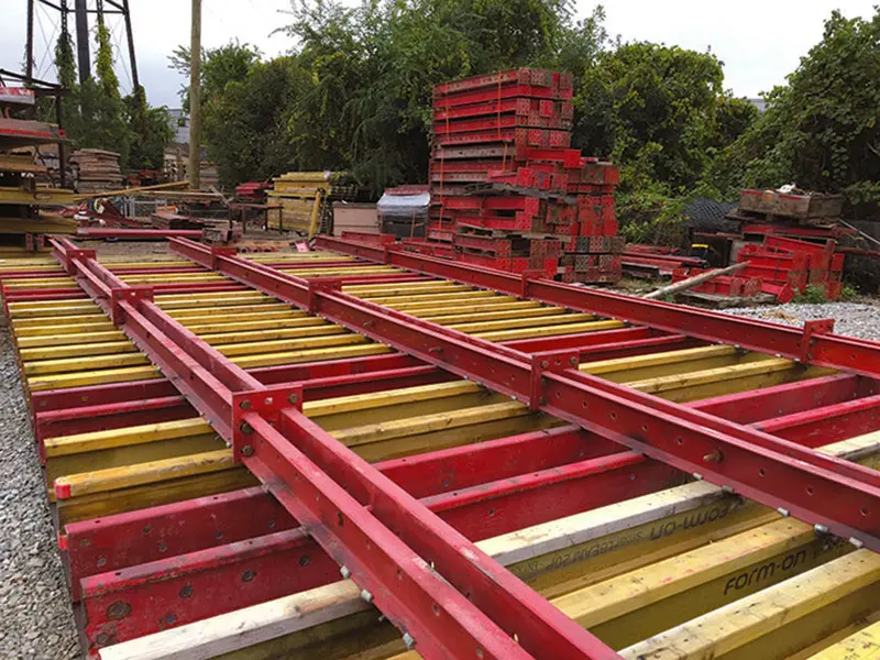 Heavy-Duty Butt Plate Walers for Wall Formwork Stability