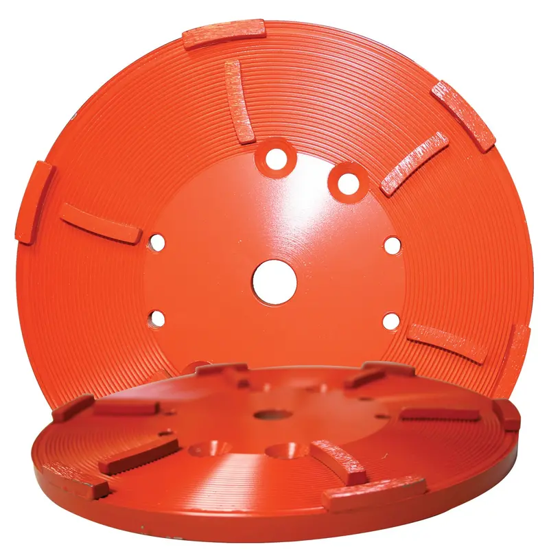 Heavy-Duty Orange Floor Grinding Head