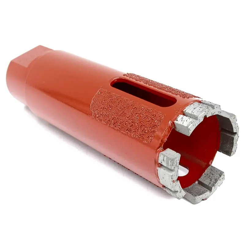 High-Performance Dry Core Bit with Segmented Diamond Rim