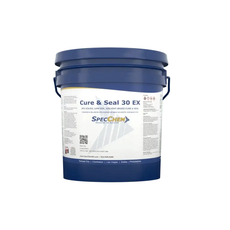 High-Solids (30%) Acrylic Cure-and-Seal Compound