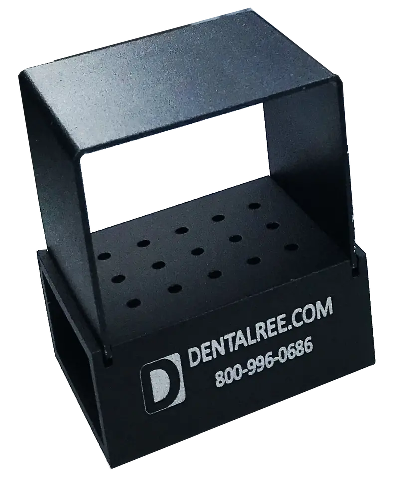 HP Bur Holder – 15 HP Slots (Black, BK-600-BK)