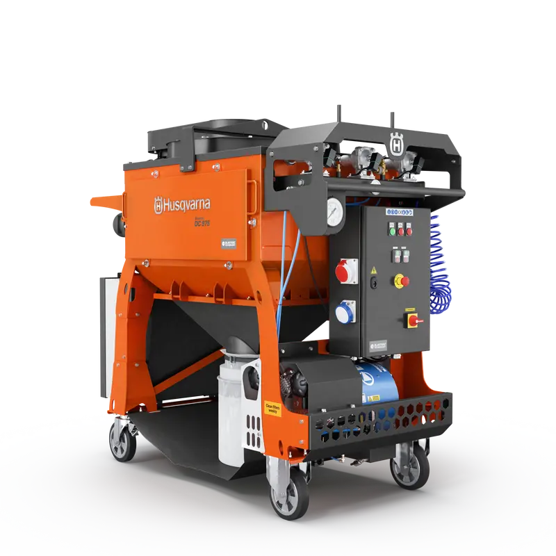 Husqvarna Blastrac DC 975 Industrial Dust Collector – High-Capacity Blasting Debris Vacuum