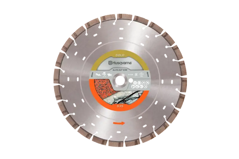 Husqvarna ELITE-CUT S35 EXO-GRIT Diamond Blade Series