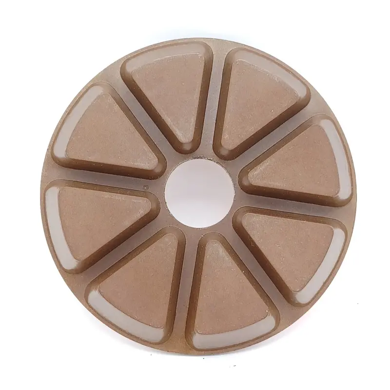 Hybrid Metal-Resin Bond Polishing Pads for Versatile Concrete Finishing