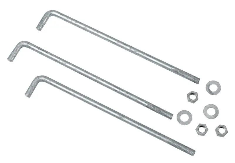 Imported Galvanized Anchor Bolts – Box of 50