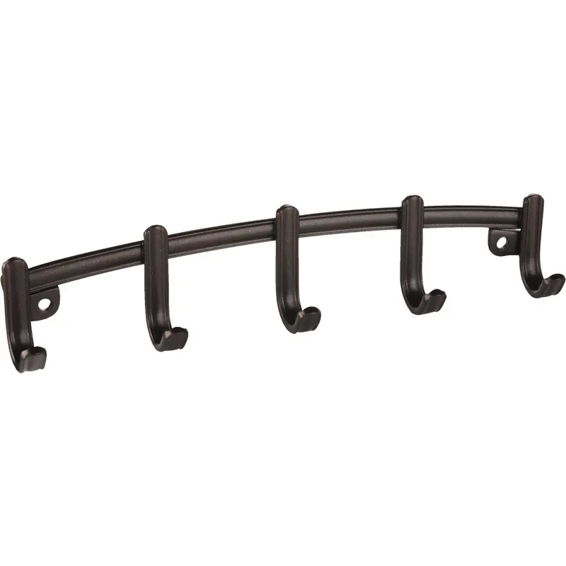 Interdesign York Lyra Wall-Mounted Key Organizer Rack – Modern Metal Design 1
