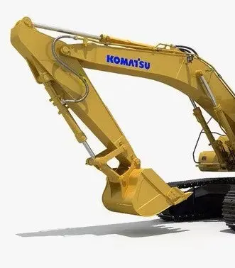 Komatsu PC300-7/8 Long-Reach Excavator Featuring 60-Foot Extended Boom