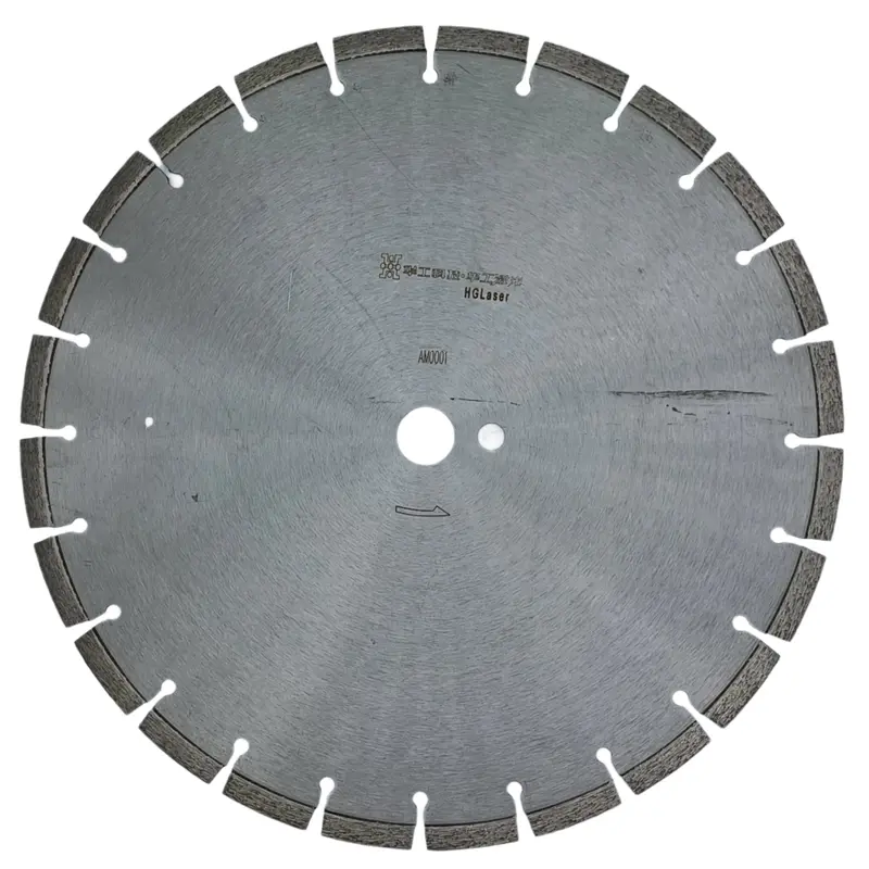 Laser-Welded Diamond Blades for Concrete