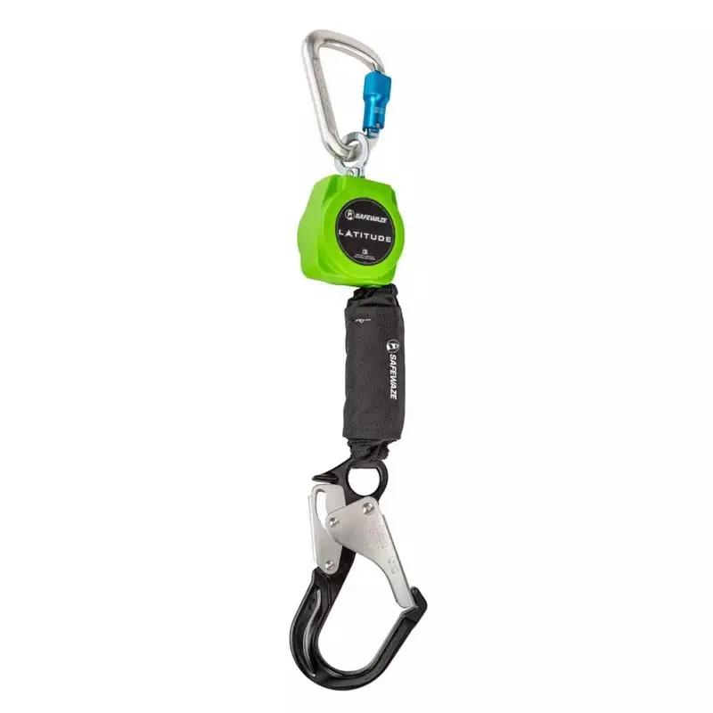 Latitude 6-Foot Single-Web SRL-P with Aluminum Carabiner and Hook