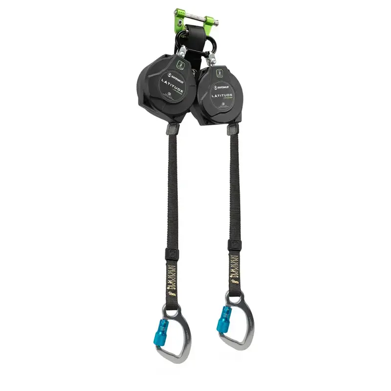 Latitude Edge 6-Foot Dual-Web Self-Retracting Lifeline for Personal Fall Protection