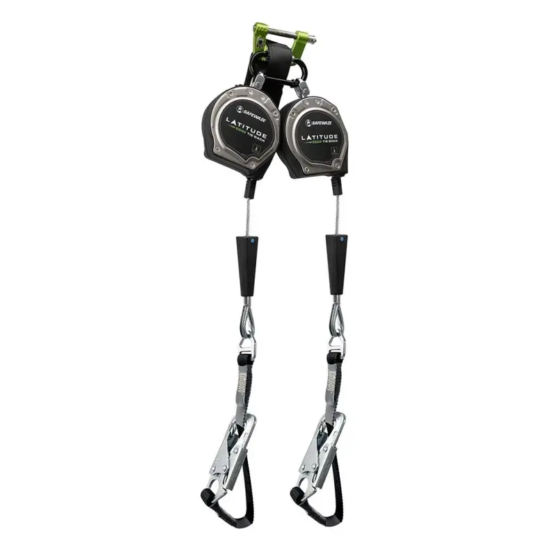 Latitude Edge Tie-Back 7-Foot Dual-Cable SRL with 20-Inch Tie-Back