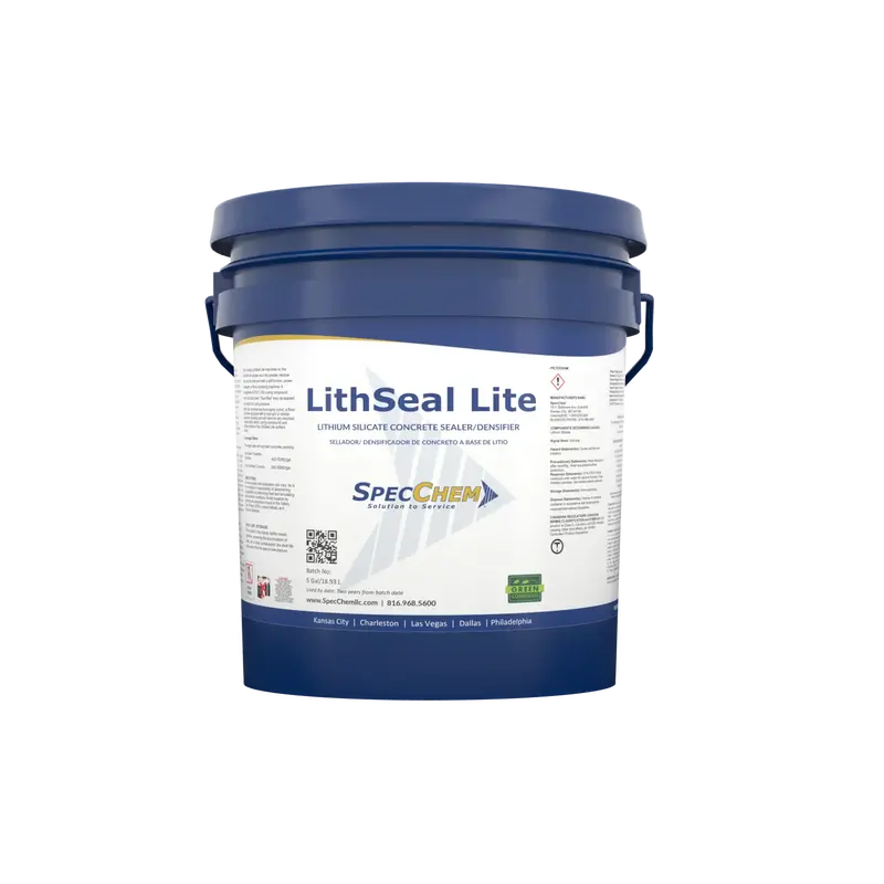 Lithseal Lite – Low-Solids Lithium Silicate Concrete Densifier and Sealer