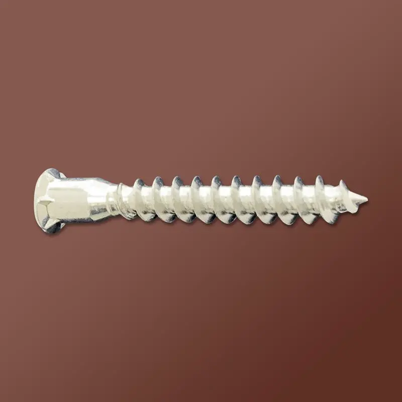 LOK Wood Screws – Pozidriv Head, Flat Tip with Nibs, Coarse Thread, Sharp Point Confirmat Design, Zinc-Plated