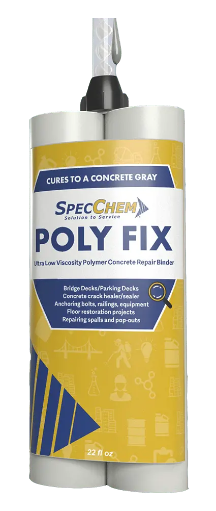Poly Fix – Ultra-Low-Viscosity Polymer Binder for Structural Concrete Repairs