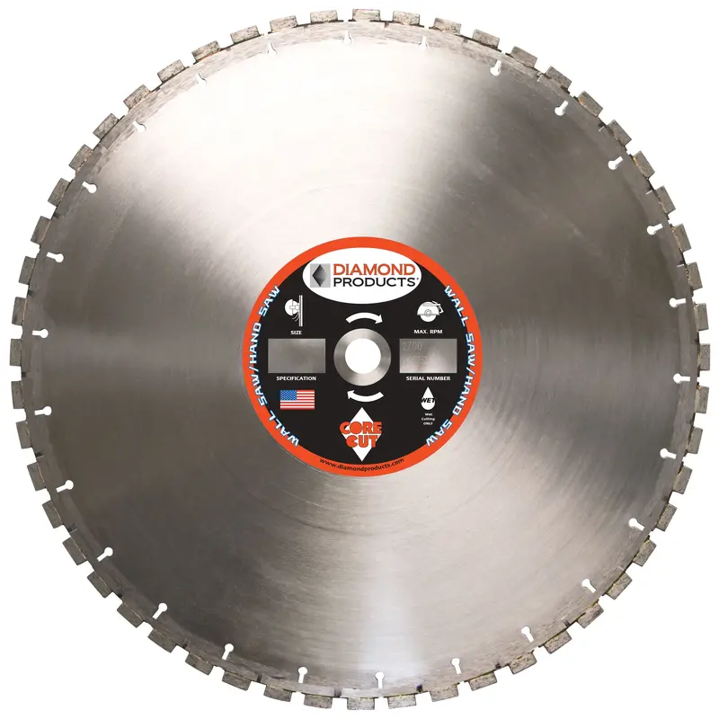 Premium Black Hydraulic Hand Saw Blade – 40mm Straight Segment