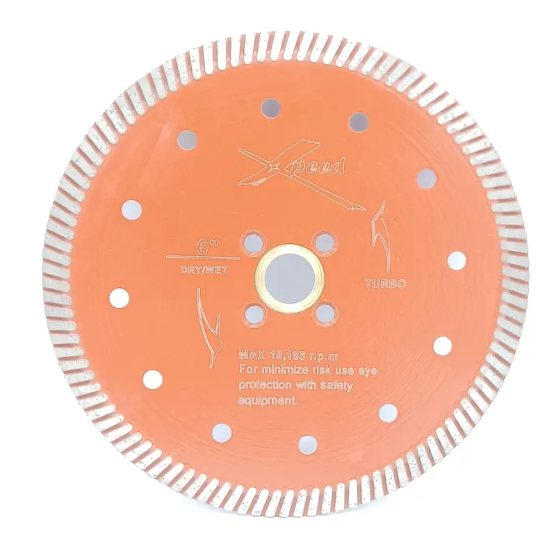 Premium Red Turbo Diamond Cutting Blades