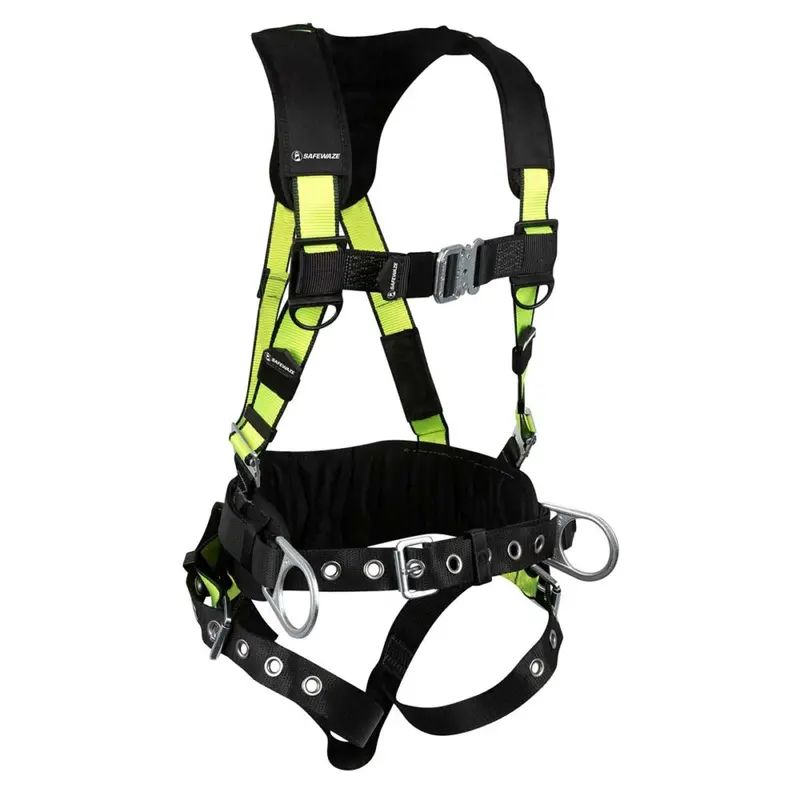 PRO 3D Construction Harness – Quick-Connect Chest, Trauma Relief Legs