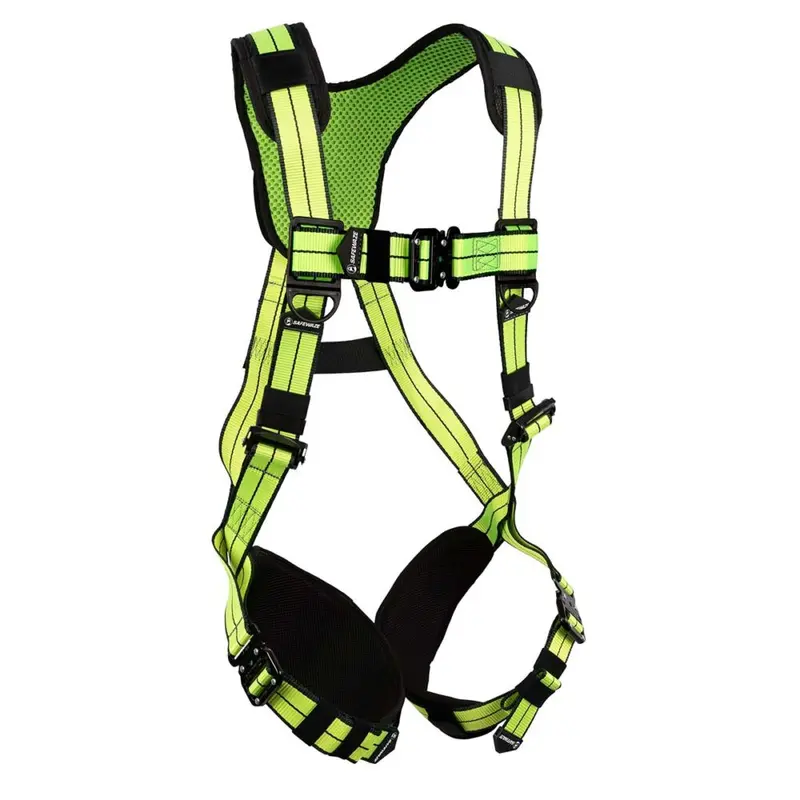 PRO+ Full-Body Work Harness – 1D Back D-Ring, Quick-Connect Chest & Leg Straps
