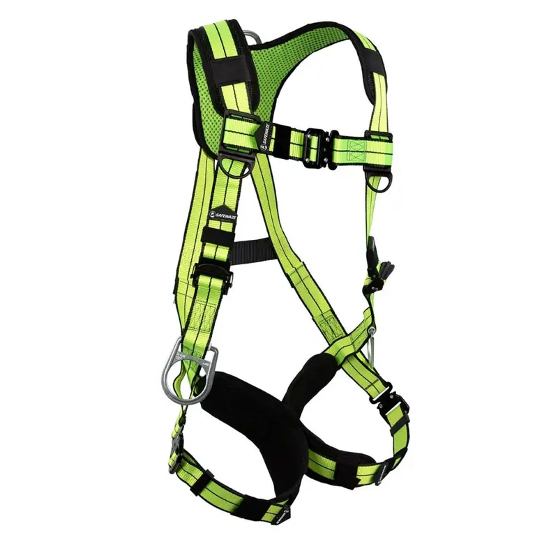 PRO+ Full-Body Work Harness – 3D D-Rings, Quick-Connect Chest & Leg Straps