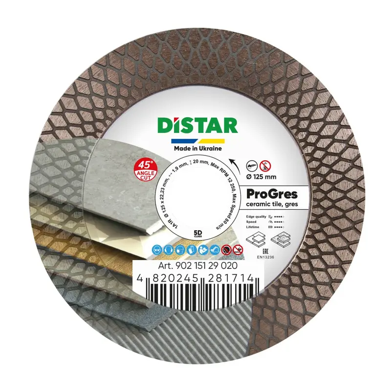 PRO Gres Diamond Blade – 1A1R Format, 5-Blade Set