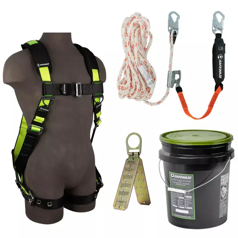 PRO Rooftop Bucket Kit – Entry-Level Harness & VLL Pairing