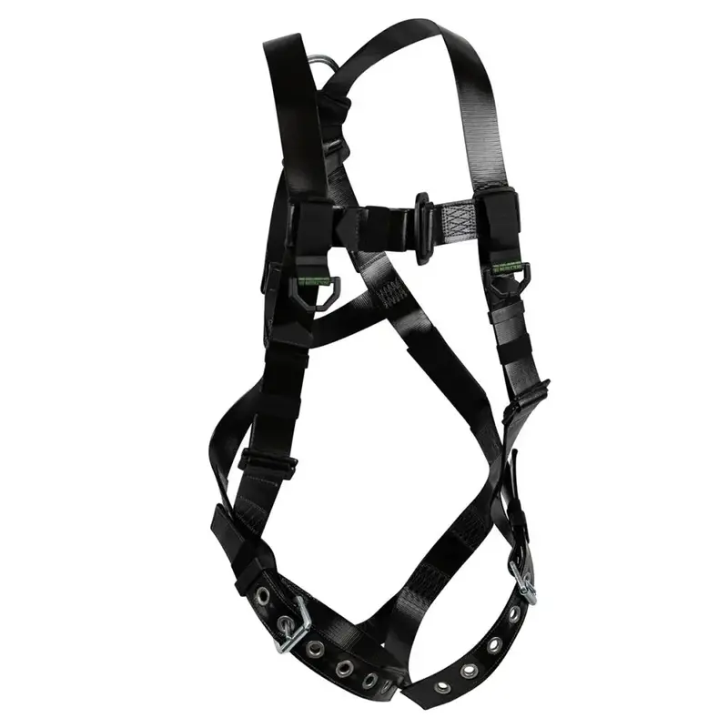 PRO-Shield 1D Full Body Harness with Dual-Entry Manual Buckle Chest and TB Leg Straps