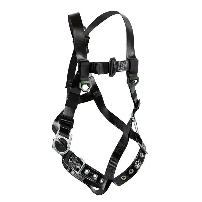 PRO-Shield 3D Full Body Harness with Dual-Entry Manual Buckle Chest and TB Leg Straps