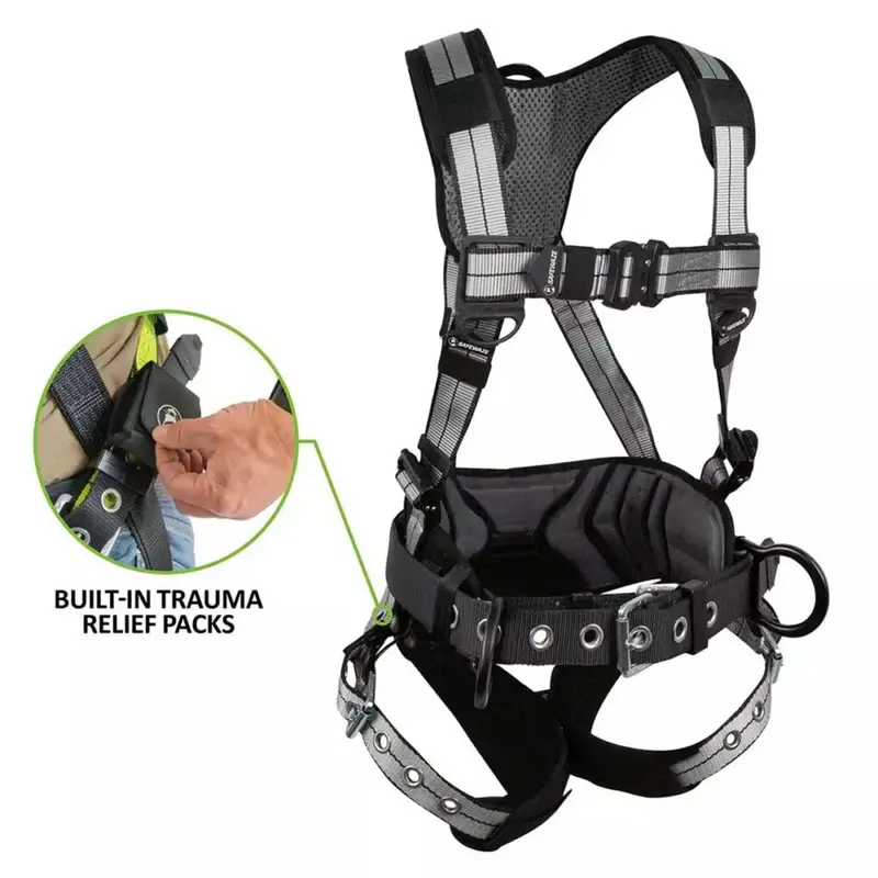 PRO+ Slate Construction Full-Body Harness with Integrated Trauma Relief System