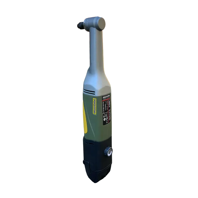 Proxxon Cordless Long-Neck Angle Milling and Drilling Tool for Precision Work