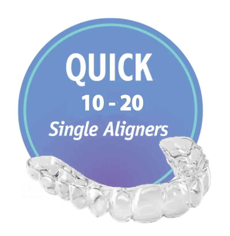 Quick Case Package – Up to 20 Free Single Aligners