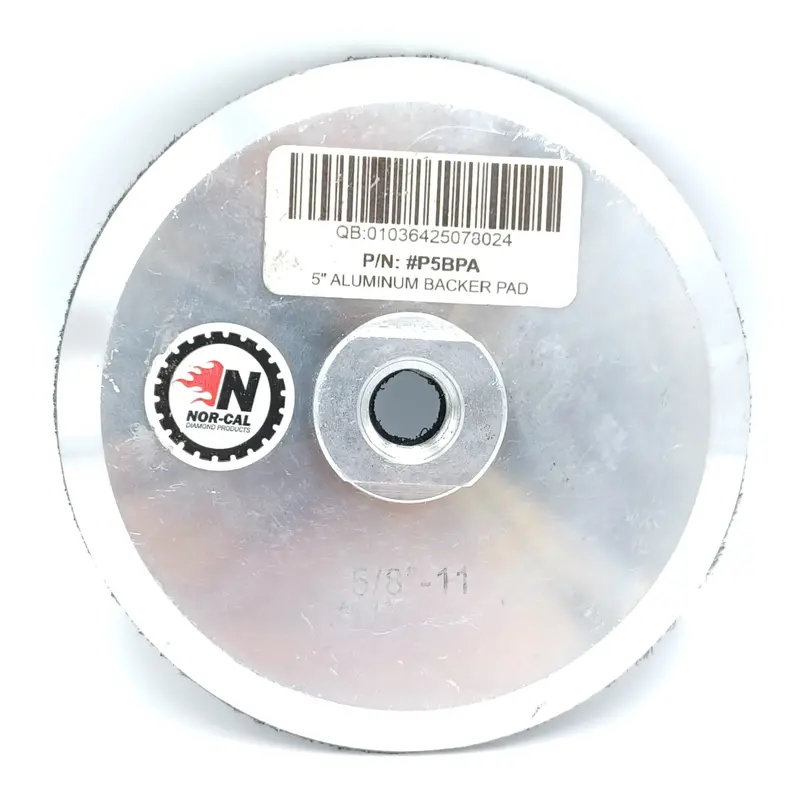 Reinforced Steel Backer Pads for Heavy-Duty Polishing and Grinding