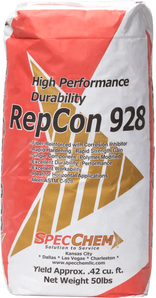 RepCon 928 – Rapid-Setting Polymer-Modified Concrete Repair Mortar (6-Pack)