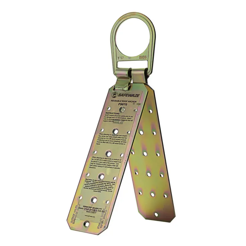 Reusable Roof Anchor System for Multiple Installations