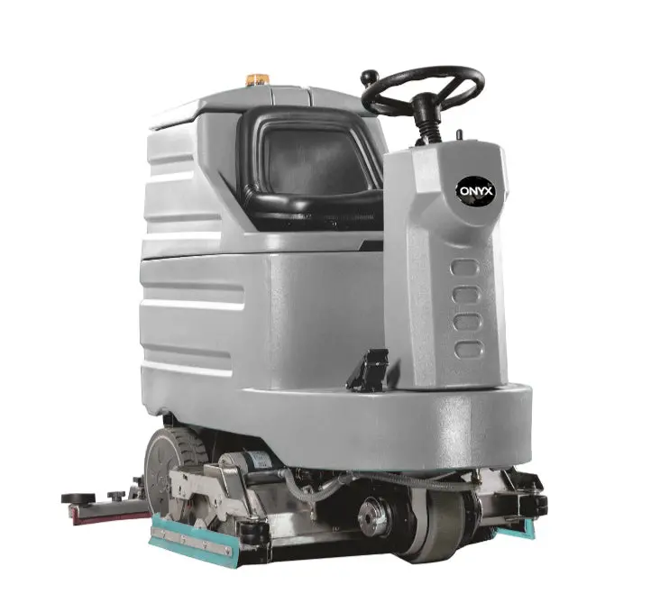 RX30C Ride-On Cylindrical Autoscrubber – 30-Inch Dual-Brush Scrubbing Platform