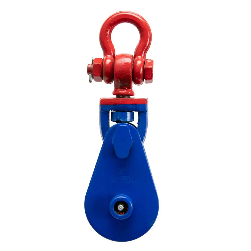 SafeLink Swivel Snatch Block Pulley for Rigging Applications