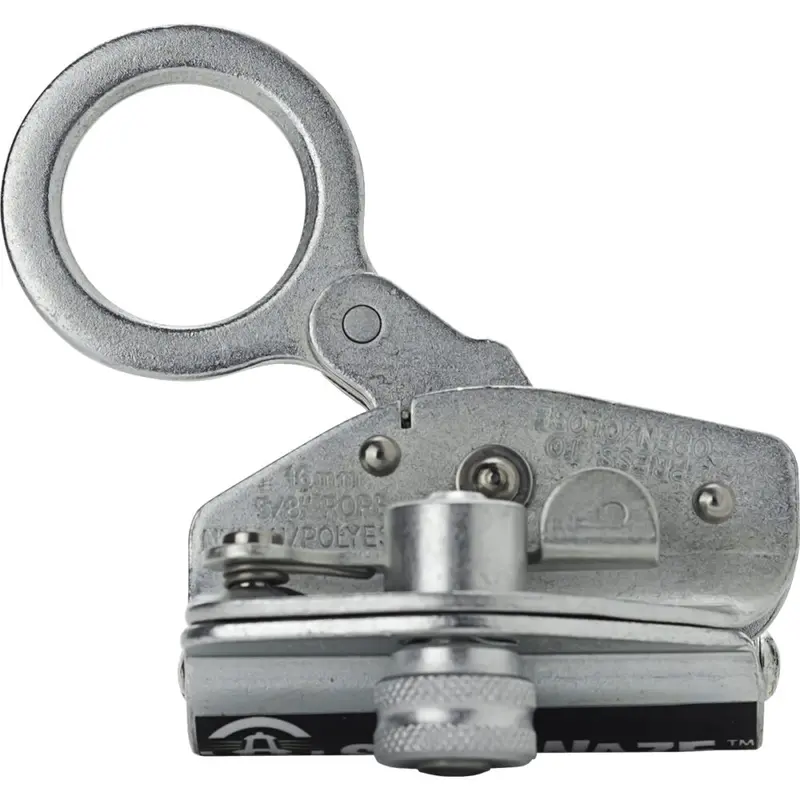 Self-Tracking Rope Grab with Auto-Alignment