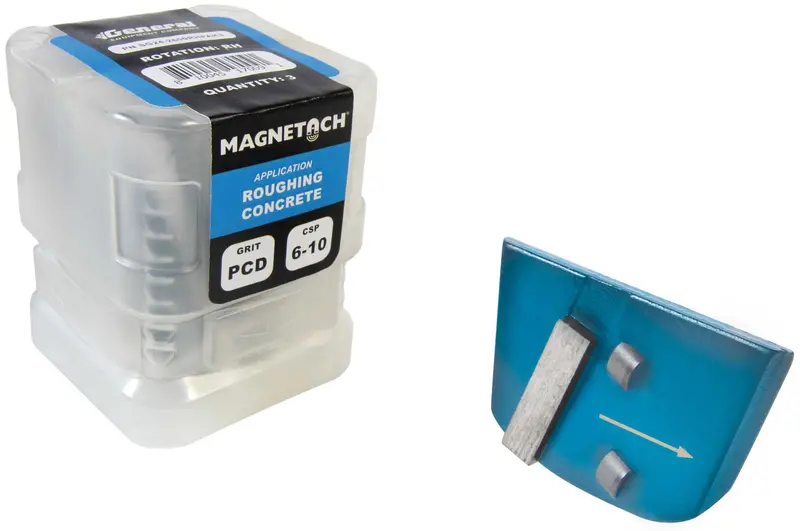 SG24-2600RHPAK3 Right-Hand PCD Magnetach Wheel – 3-Piece Pack